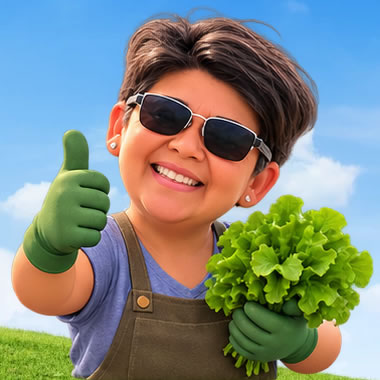 Celina, de La Huerta en Casa